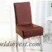 Color sólido elástico Spandex comedor Stretch extraíble Anti-sucio del Hotel asiento silla de oficina funda ali-03212380